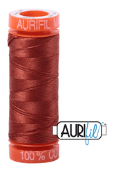 Aurifil Mako 50wt Cotton 200 m 220 yd. spool - 2350 Copper